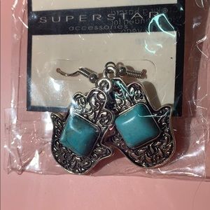 hamsa palm earrings!